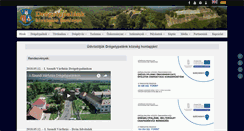 Desktop Screenshot of dregelypalank.hu